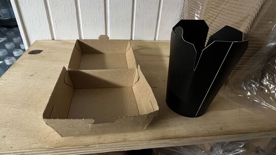 Parti med catering emballage