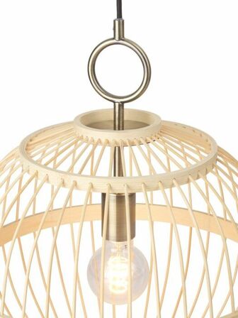 Halo design stockholm ø50 natur pendel træ(ubrugt)