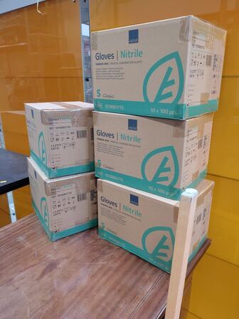 5000 Nitrilhandsker str. S