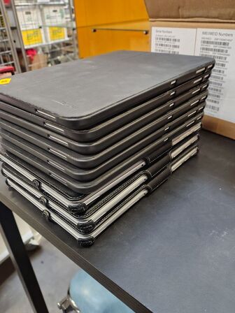 9 stk. Samsung tablets. 