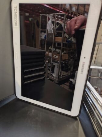 9 stk. Samsung tablets. 