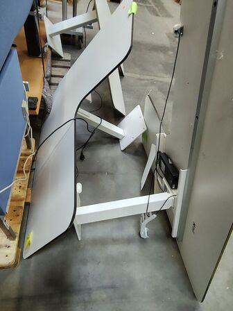 Vinkel-hæve/sænkebord.