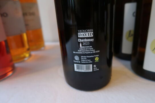 3 flasker hvidvin CHARDONNAY VIGNOBLES DAVID FLEUR DE SEL 2023