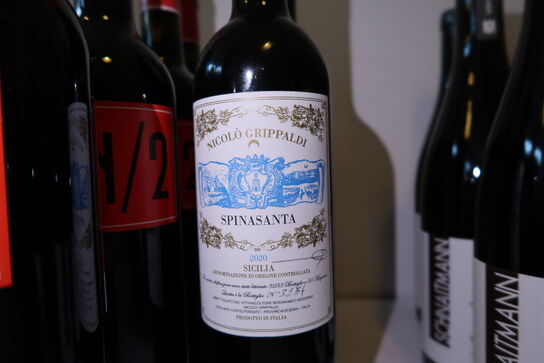 2 flasker rødvin NICOLO GRIPPALDI SICILIA 2020