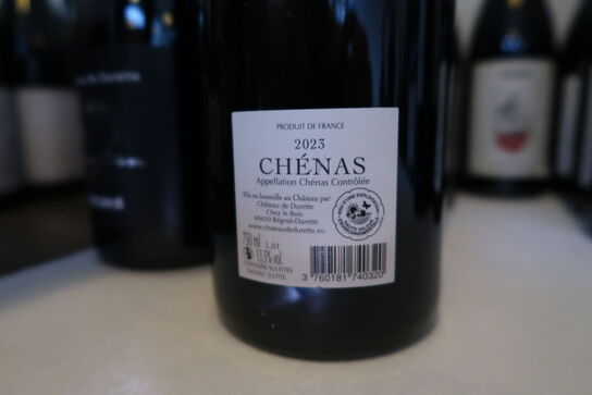 5 flasker rødvin CHATEAU DE DURETTE FIDELITE CHENAS 2023