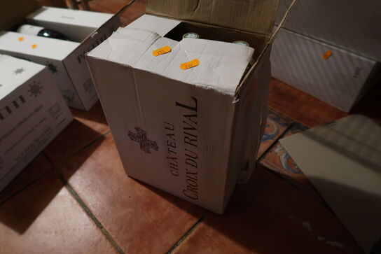 6 flasker rødvin CHATEAU CROIX DU RIVAL 2014