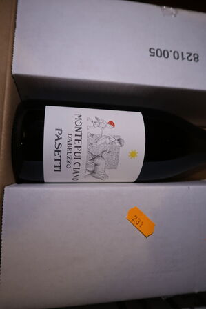 6 flasker rødvin MONTEPULCIANO DABRUZZO PASETTI 2018
