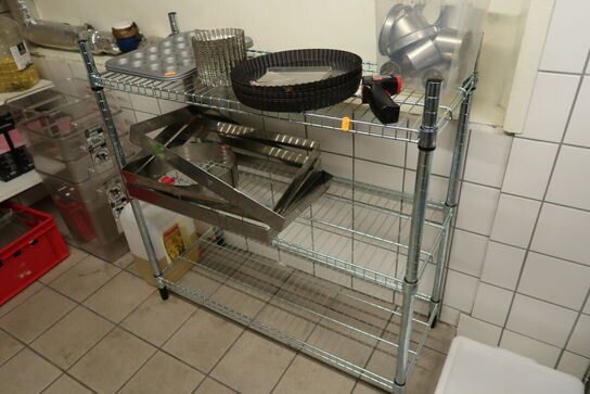 2 stk. reoler uden indhold