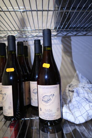 8 flasker rødvin LES GAULES DE BOIS