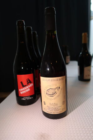 5 flasker rødvin LES GAULES DE BOIS