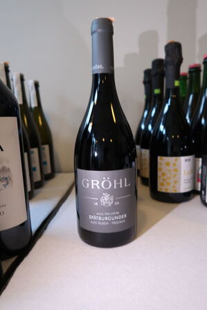 5 flasker rødvin GRÖHL DALHEIM SPATBURGUNDER 2022