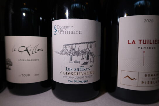 4 flasker rødvin DOMAINE DU SEMINAIRE