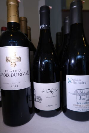 4 flasker rødvin LA CAILLOUI COTES DU RHONE LA TOUR 2023