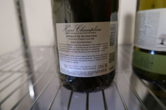 3 flasker hvidvin/mousserende vin