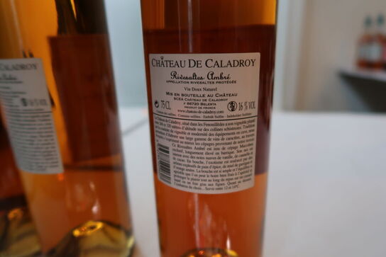 3 flasker dessertvin CHATEAU DE CALADROY