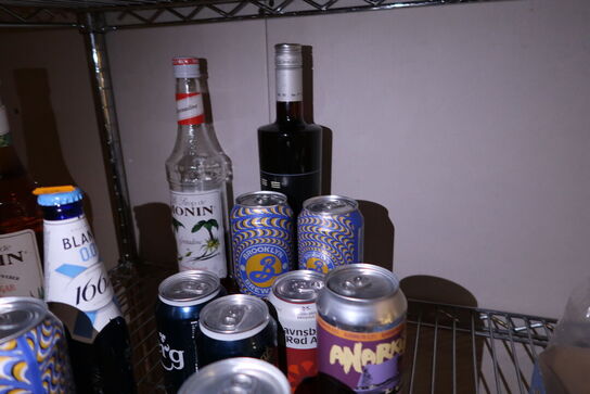 Div. Sodavand, tonic, øl m.m.