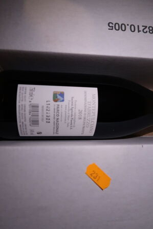 6 flasker rødvin MONTEPULCIANO DABRUZZO PASETTI 2018