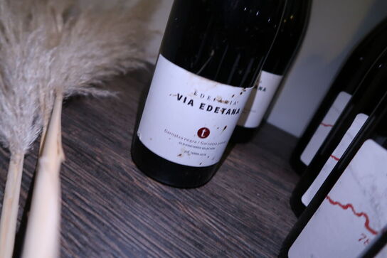 3 flasker rødvin EDETARIA VIA EDETANA