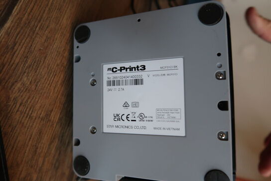 Bonprinter MC-PRINT 3 samt terminal