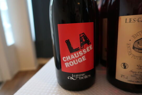 4 flasker rødvin LA CHAUSSEE ROUGE LA GRANGE AUX BELLES 2022