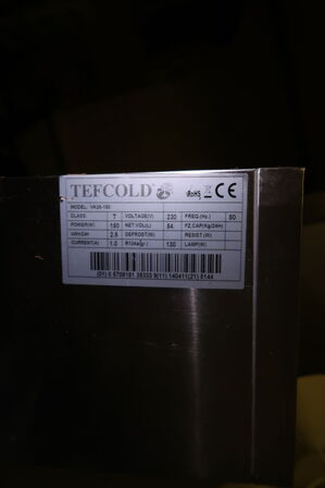 Kantinekøler TEFCOLD VK38-150