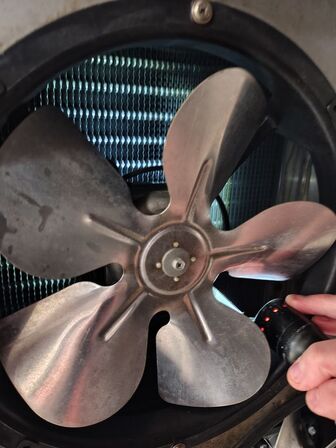 Blæst fryser/køler PORKKA