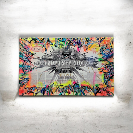 Maleri HORNSLETH "H.A.I.C. C-SHARE #12"