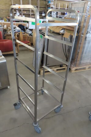 Transportvogn rustfrit stål