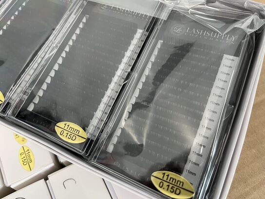 Kasse med øjenvippe LASHSUPPLY COPENHAGEN