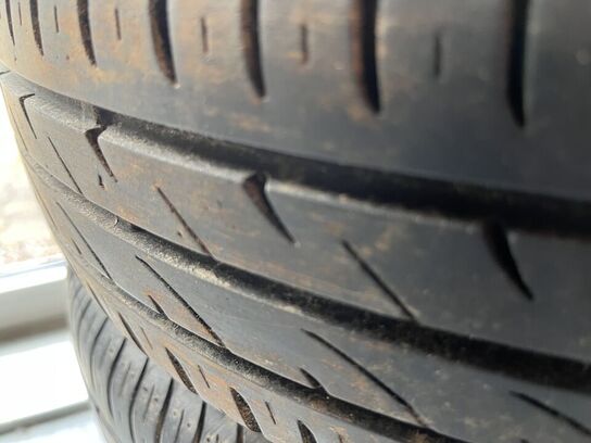 4 stk. dæk NEXEN med fælge 165/65 R14, Nblue