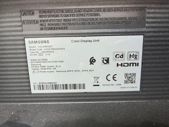 El. hæve/sænke skrivebord med kontorstol og skærm