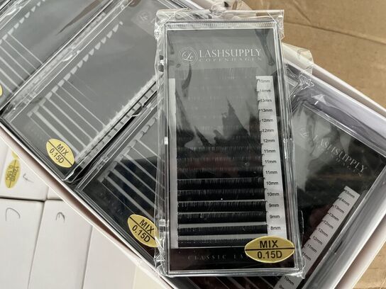 Kasse med øjenvippe LASHSUPPLY COPENHAGEN