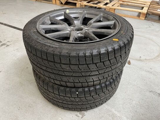 2 stk. dæk NEPEUS med fælge, 235/45 R18