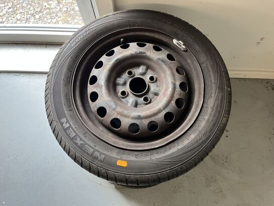 4 stk. dæk NEXEN med fælge 165/65 R14, Nblue