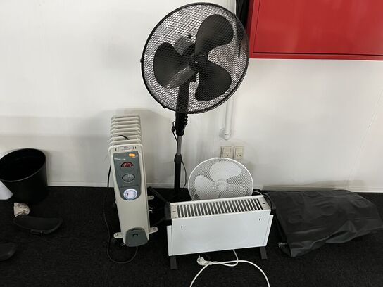 El radiator og blæsere