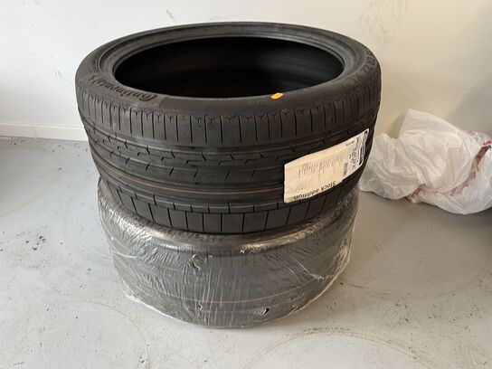 2 stk. dæk CONTINENTAL 285/35 ZR22 XL,  Sportcontact 6