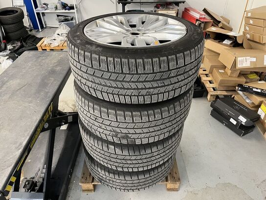 4 stk. dæk CONTINENTAL med fælge, 275/45 R21, Cross contact