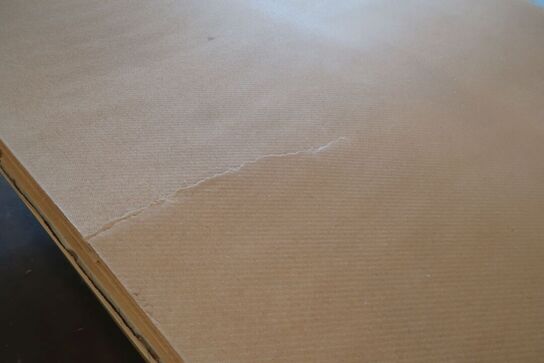 6 stk. masonitplader