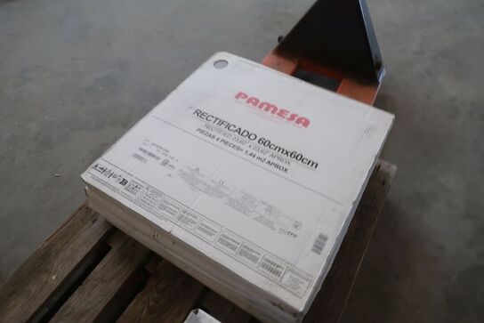 7,2 m2 fliser 60x60 cm