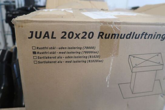 1 stk. taghætte til paptag 20x20 cm