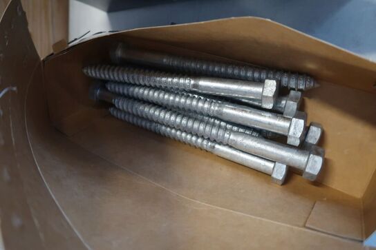 100 stk. franske skruer 16x200/120 mm