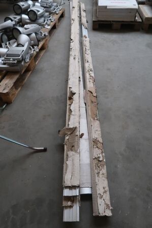 Plastmo glasrækværk, klar glas, sølv aluprofiler