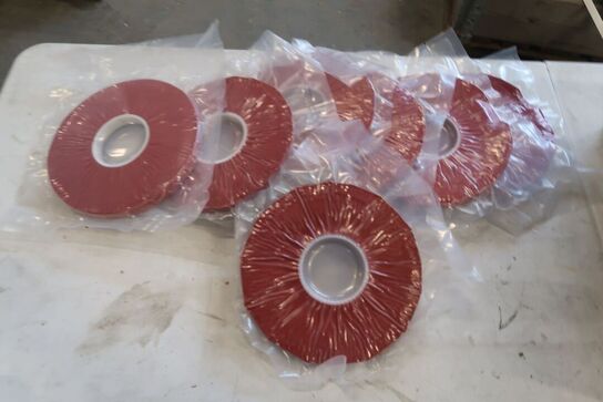 7 ruller rød skumbånd