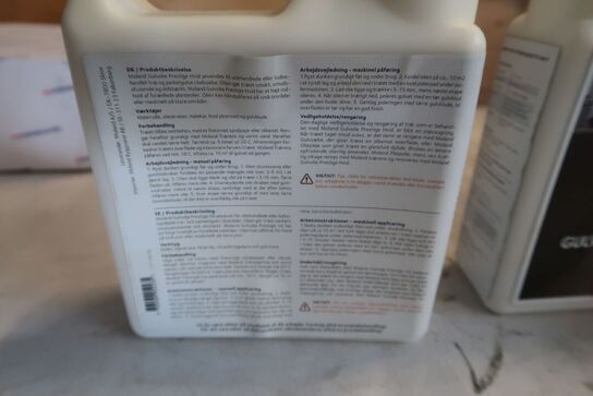 2x1 liter Gulvolie Moland Hvid