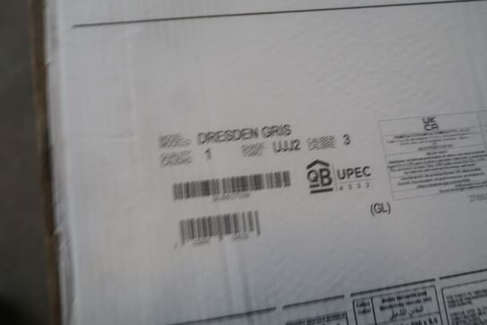 7,2 m2 fliser 60x60 cm