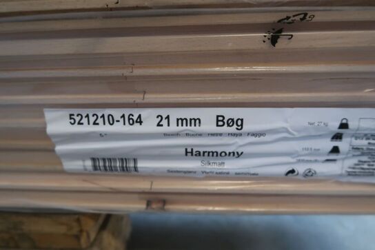 6,55 m2 massiv trægulv Junckers Bøg Harmony