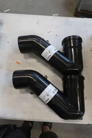 2 stk. Purus P vandlåse Ø110 mm