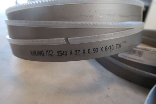 3 stk. båndsavsklinger Viking M42 2540x27x0,9x6/10 TDR