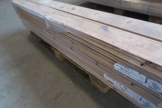 6,55 m2 massiv trægulv Junckers Bøg Harmony