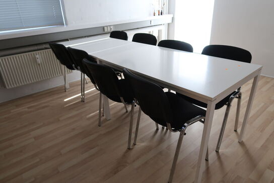 2 stk. borde med 8 stk. stole